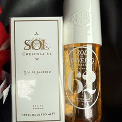 Sol de jainero cheirosa 62 body mist and perfume set