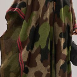 Camo Puncho Duster