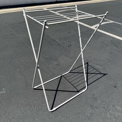 Folding Metal Drying Rack Like New