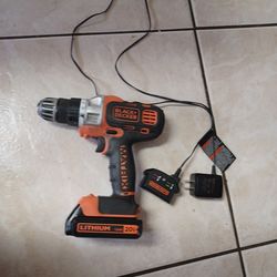 Black + decker drill