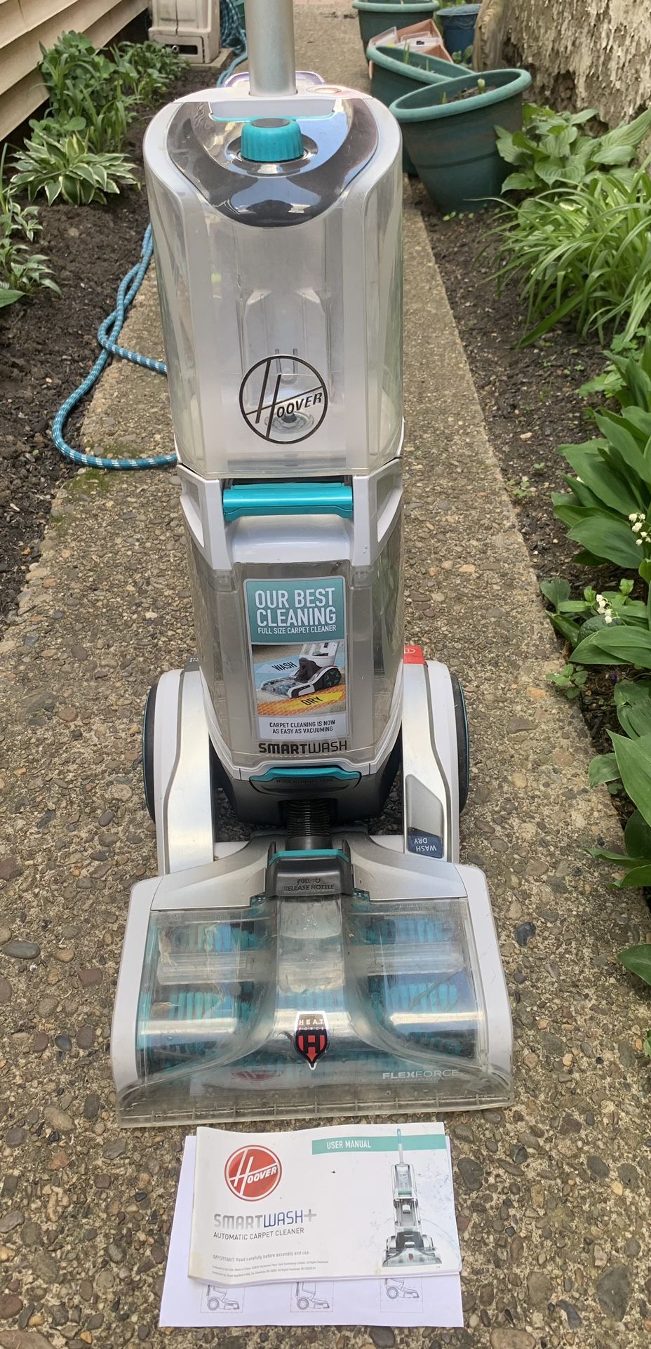 Hover smart wash model FH52000 Automatic carpet cleaner $100 or best offer come owners manual preown