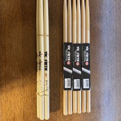 Vic Firth 5A  5 Pairs Drum Sticks