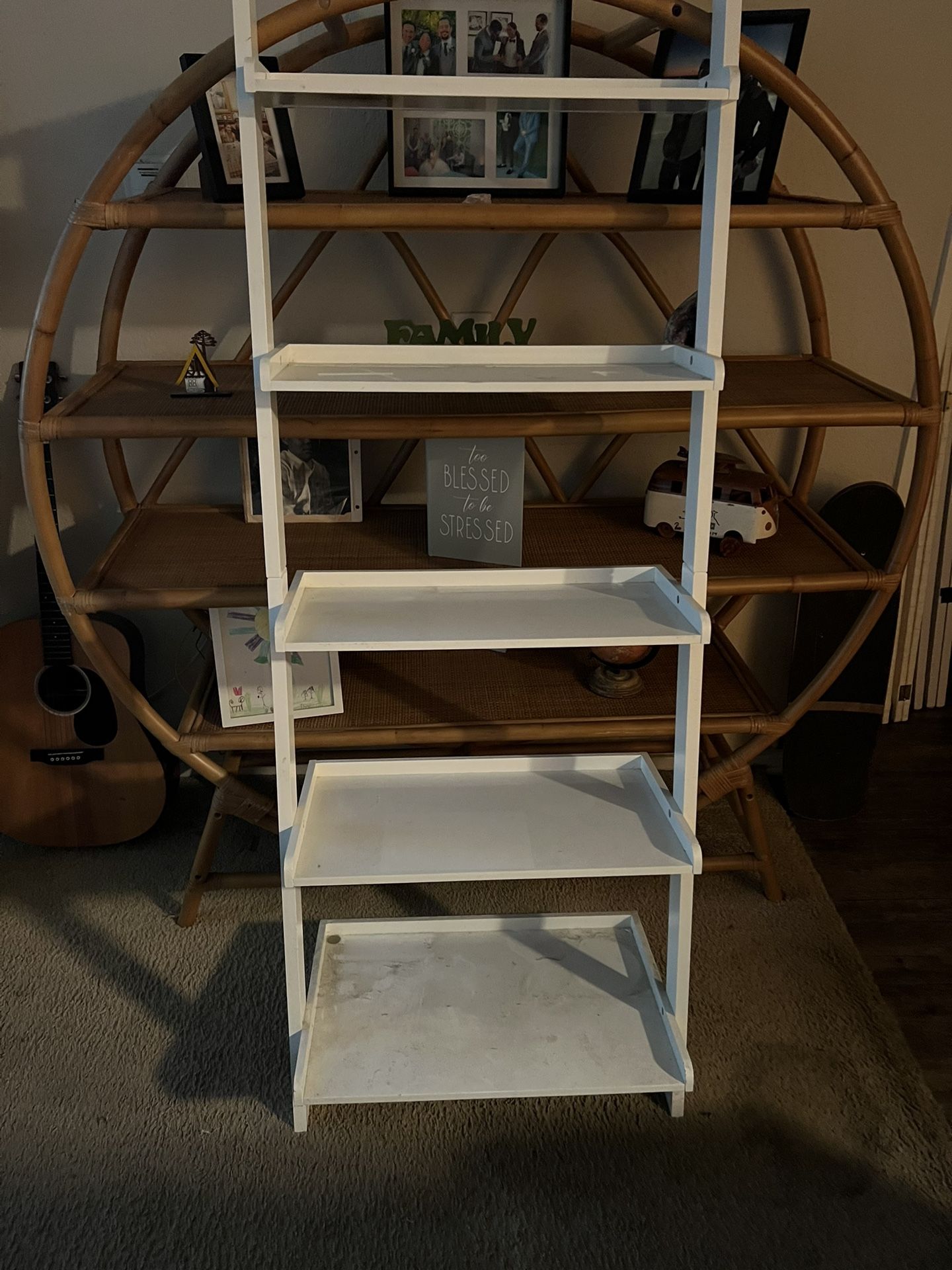 White Shelf - Ladder