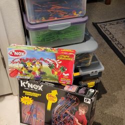 Huge K'NEX Building Toy Collection