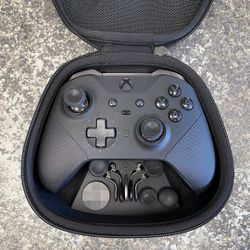Microsoft 1797 Elite Series 2 Wireless Controller for XBOX One, Series S|X & Pc with Accessories in Charging Case TPW014080