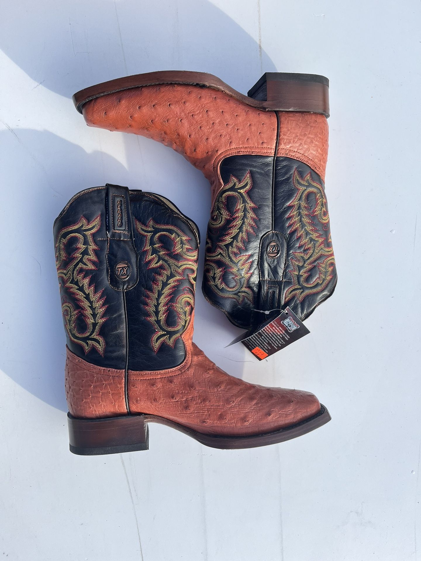 Men’s Reparo Cowboy Boots ( Red) %50 OFF Sale