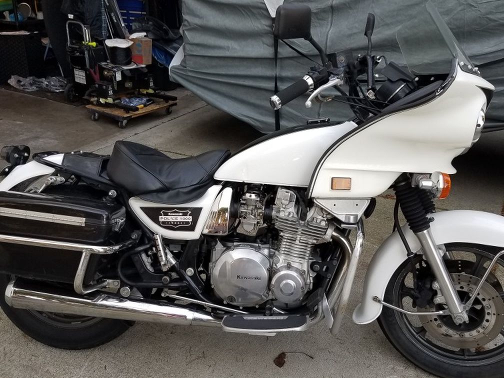 1995 Kawasaki KZ1000 police special