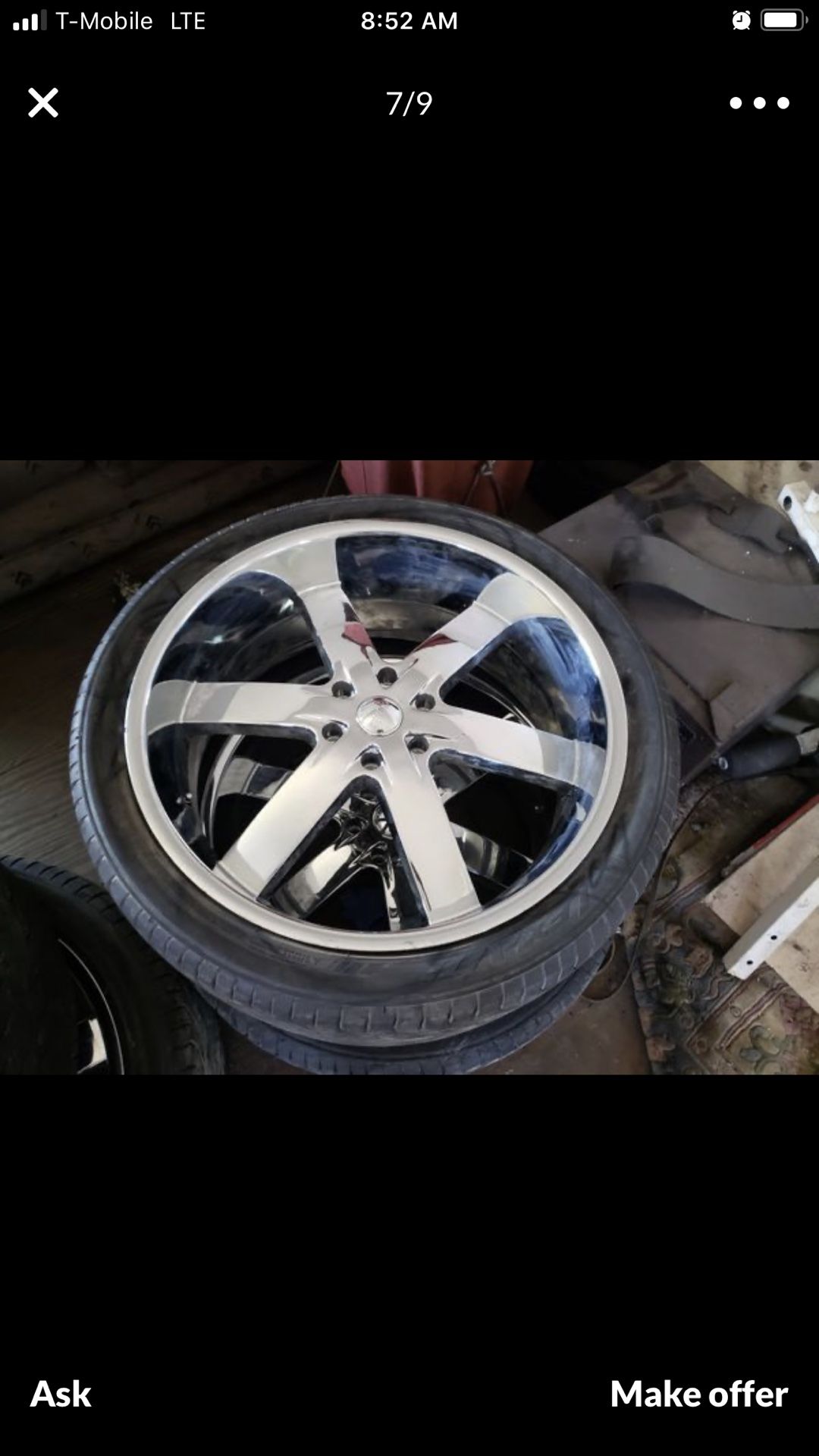 24 inch U2 55 wheels 6x5.5 for Sale in Houston, TX - OfferUp
