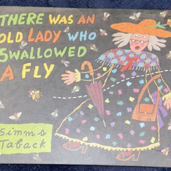 There Was an Old Lady Who Swallowed a Fly By Simms Taback (Hardcover)