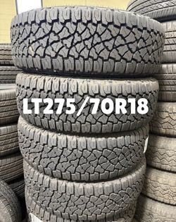 Four NEW LT275/70R18 Kelly All Terrain
