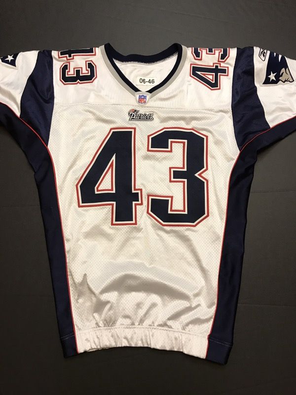 Patriots GAME WORN jersey w/COA