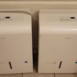 2x HomeLabs 4500 Sq. Ft Energy Star Dehumidifier 70 pint 