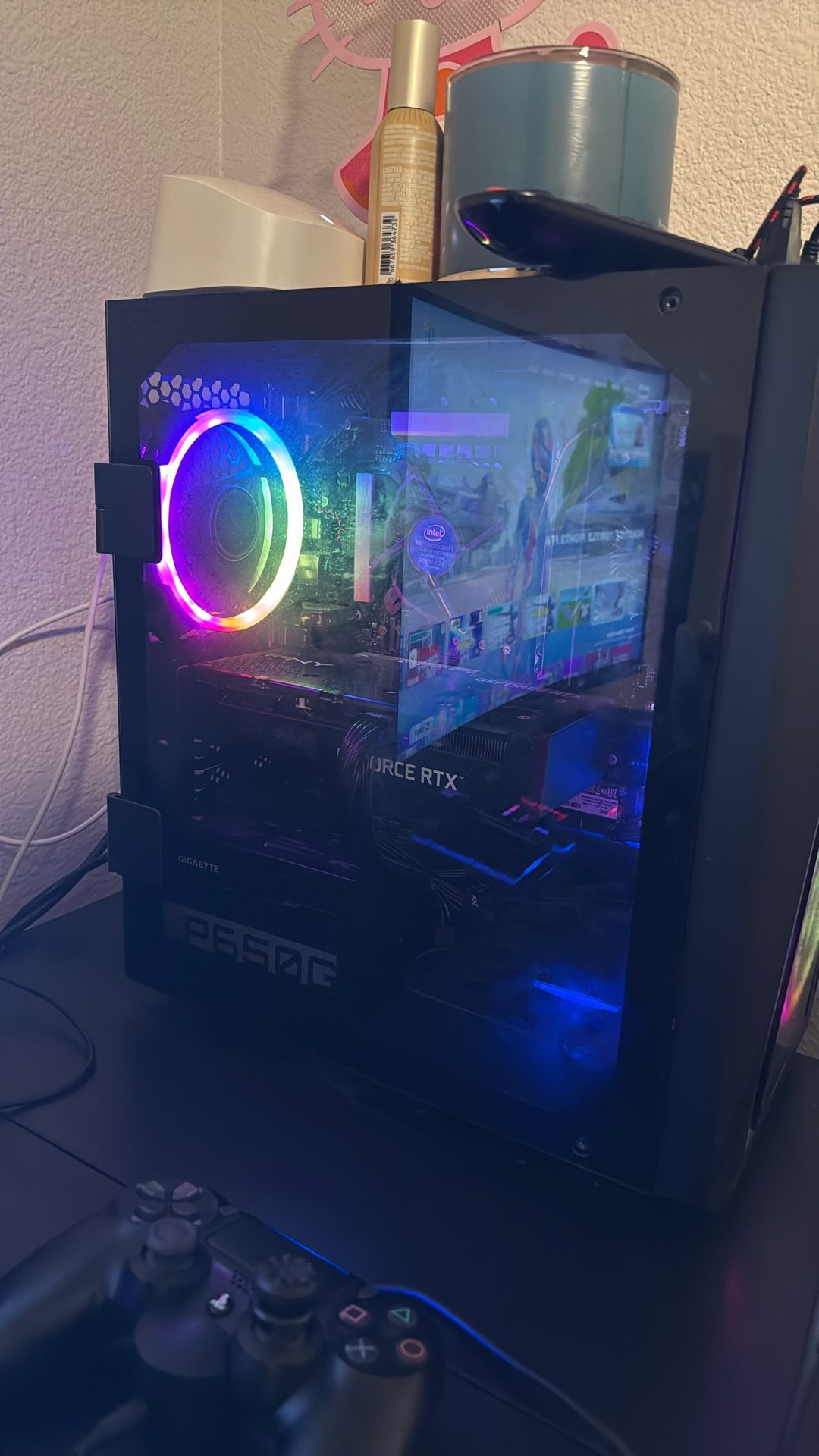 gaming setup