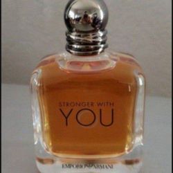 AVAILABLE- STRONGER WITH YOU POUR HOMME 3.4OZ/100ML,BY GIORGIO ARMANI,  NEW NO BOX