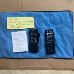 FREE — Gel Pack -  X-Large - 15” X 23.4” - Hot and Cold Therapy - 