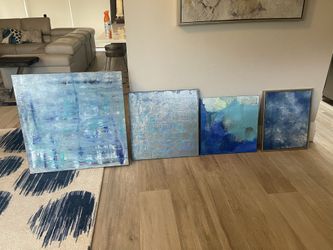 4 Abstract Wall decor Canvas pictures multi sizes