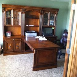 Bookcase Desk 
