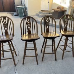 Wooden Barstools