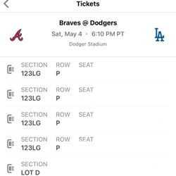 Dodger Tickets 