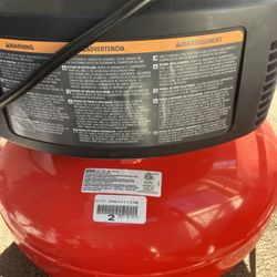 6 Gallon Craftsman Pancake Air Compressor 