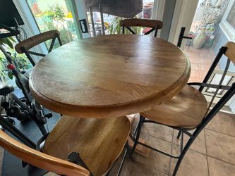 Pier One Imports Mango Wood Table Set