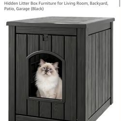 Cat Litter Box And Cat House 