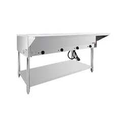 FLM-ST4-SS Commercial Steam Table!