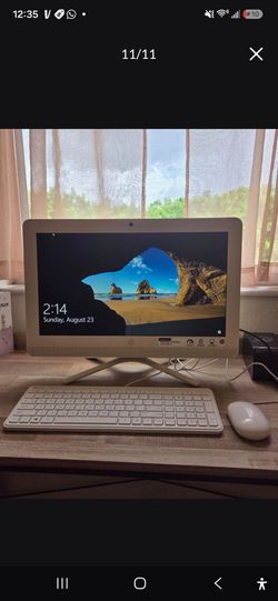 Ready to use PC with keyboard (HP PC All In One 19.5" - Windows 10)