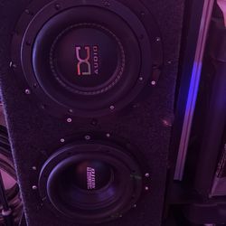 Two eight inch subs with box