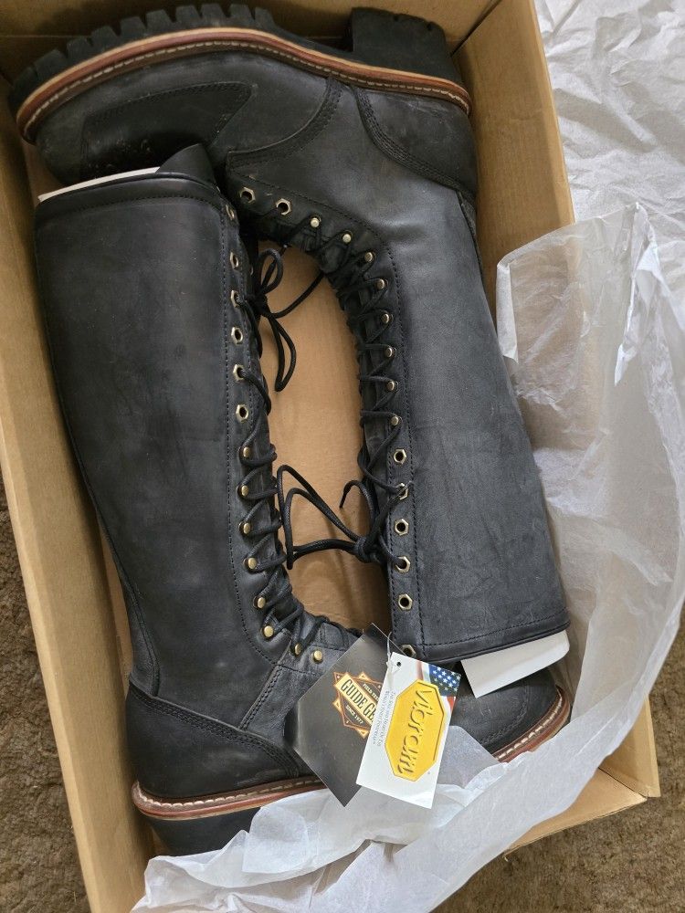 Brand New Hoffman Vibram 16" Work Boots