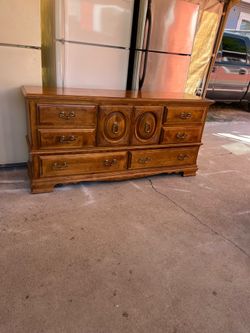 VINTAGE LONG DRESSER