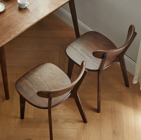 Walnut Dining Chair (set of 2 pcs)