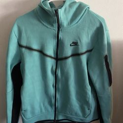 Nike Sportswear Tech Fleece Full Zip Hoodie  Mineral Teal 