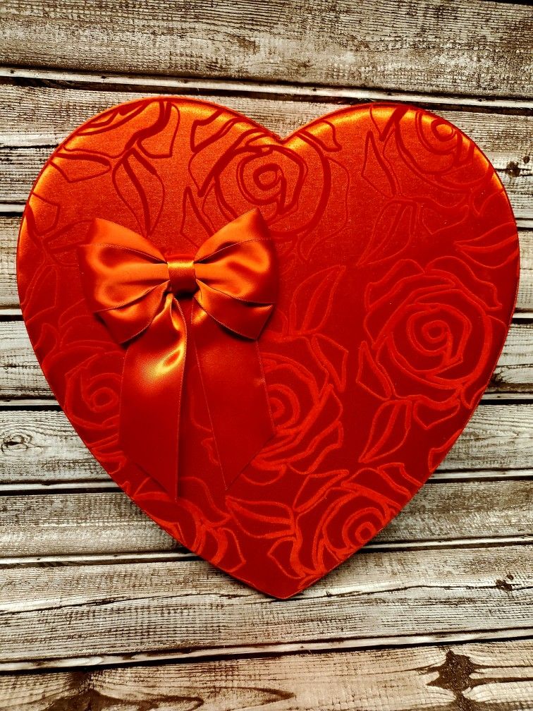 See's Candy Heart Box