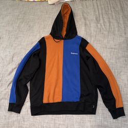 supreme tri color hoodie