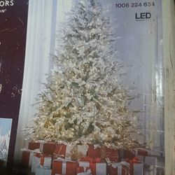 7.5 Pre Lit Christmas Tree For Sale 