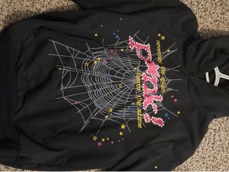 Black spider hoodie