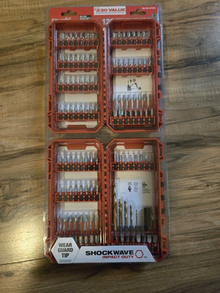 Milwaukee 120 PC Driver Bit Set
