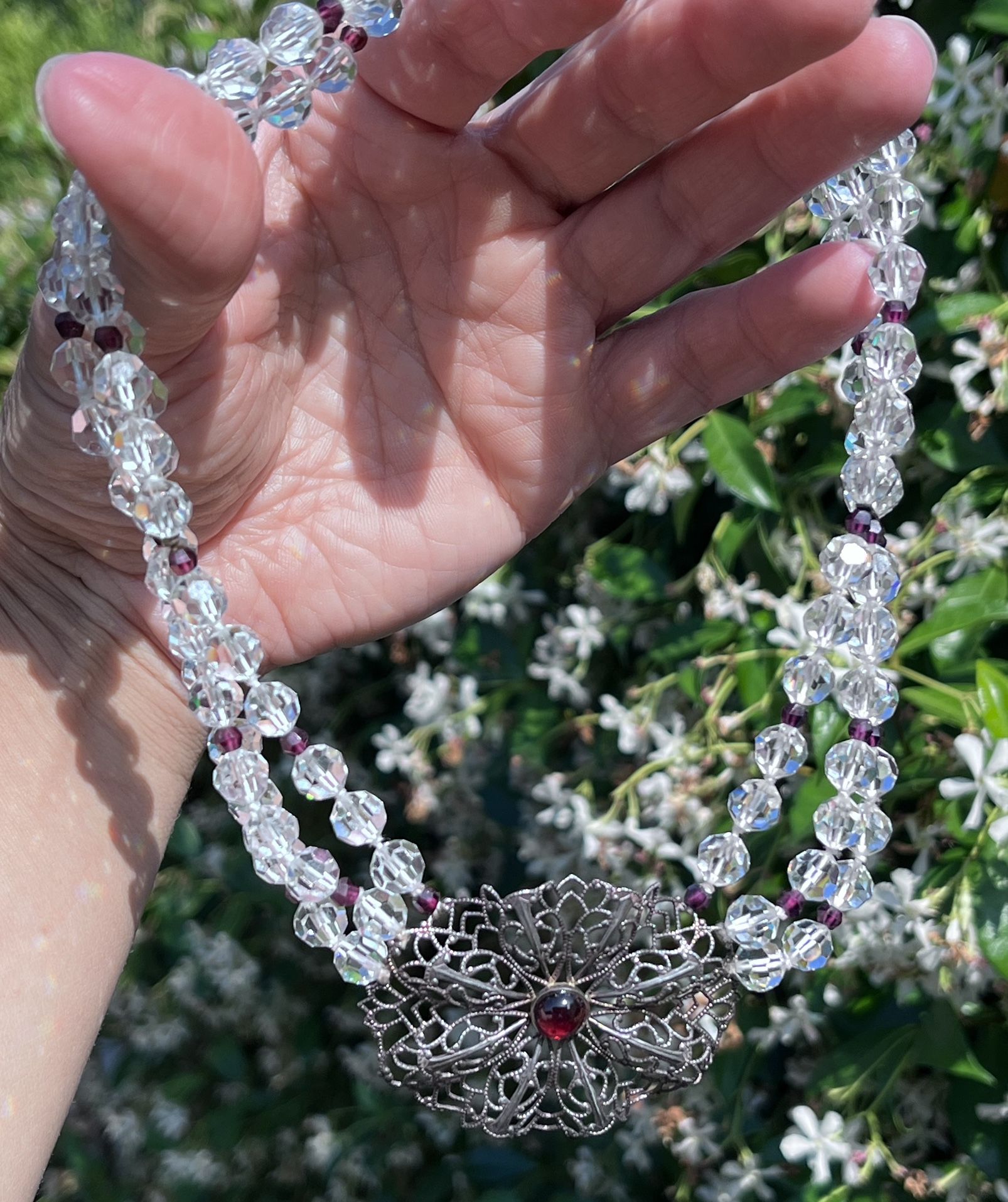 Vintage Sterling Silver Jewelry set