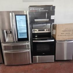 Stainless Steel Appliances Delivery Available 