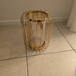 Gold Candle Holder 