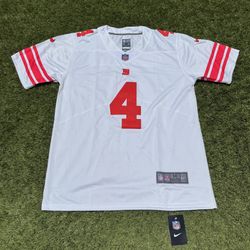 #4 Cam Skattebo New York Giants Jersey Classic White (Available in Men’s Sizes S-XL)