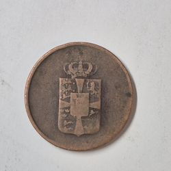 1814 Denmark Coin 