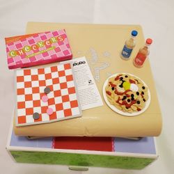 Authentic American Girl Fun and Games Table  