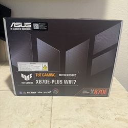 Tuf Gaming X870e-Plus Wifi7 BRAND NEW!
