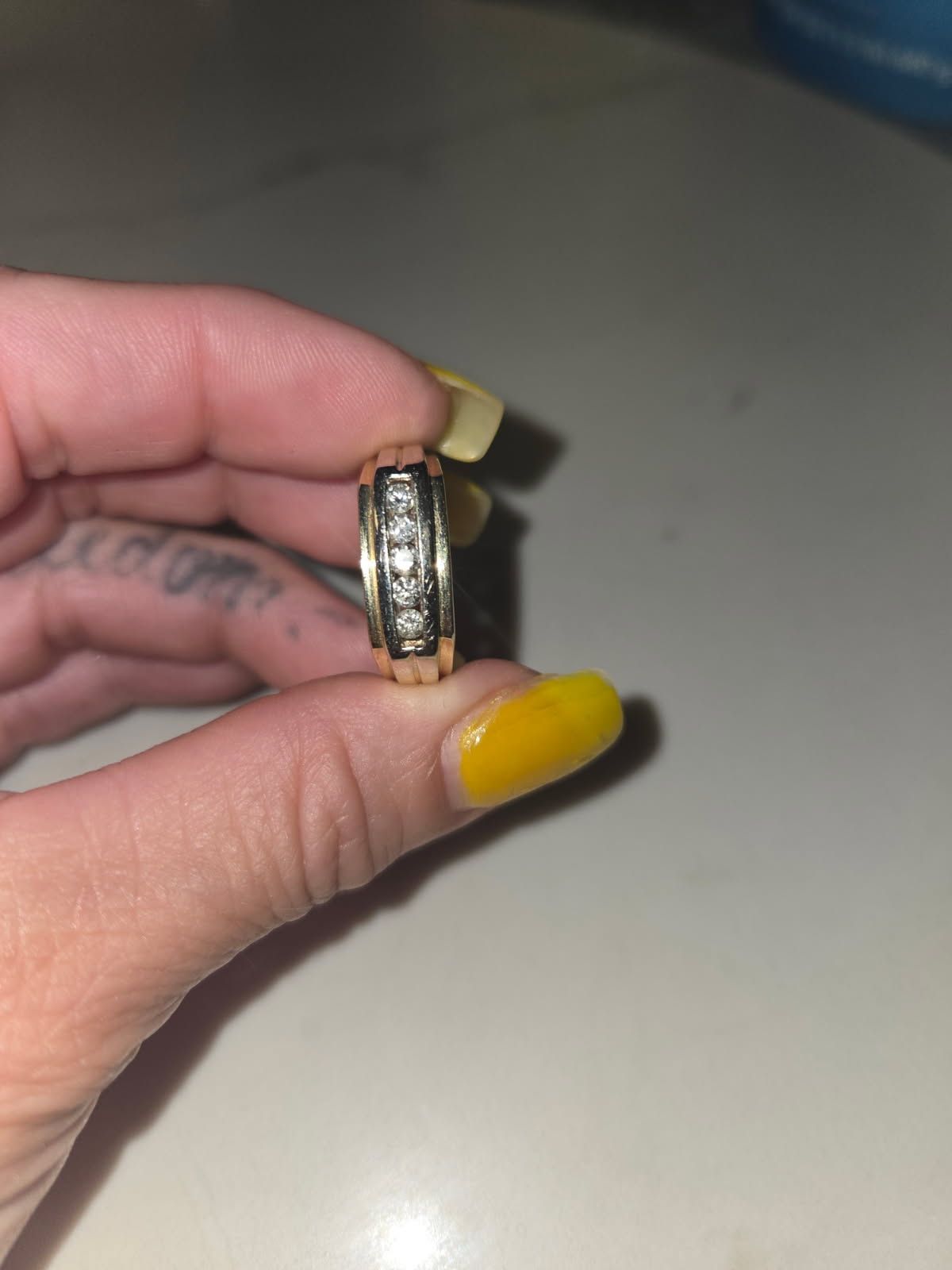 Real Diamond Ring 1k
