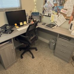 Desk, L Shape Desk 