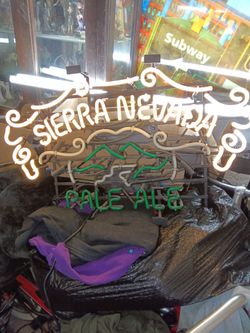 Sierra Nevada Pale Ale Neon Bar Sign