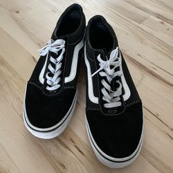 Mens Old Skool Black And White Vans