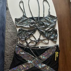 Badinka Silvermist Rave Set 🩶